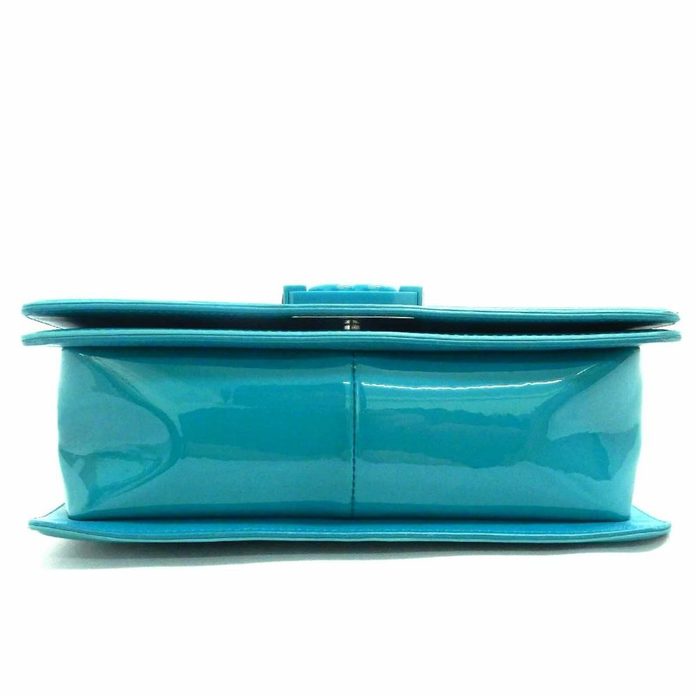 Chanel Teal Blue Chain Crossbody Bag - Picture 7 of 11